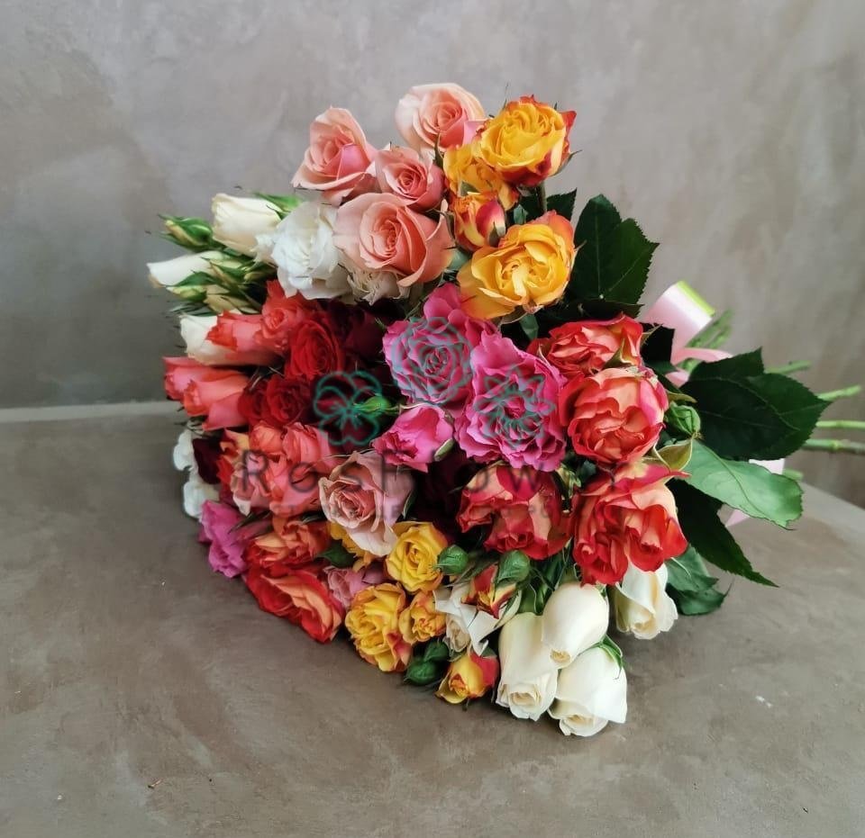 Букет цветов из: Розы в Вырубово