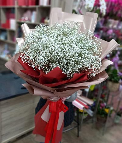 Букет цветов из: Гипсофила в Вырубово