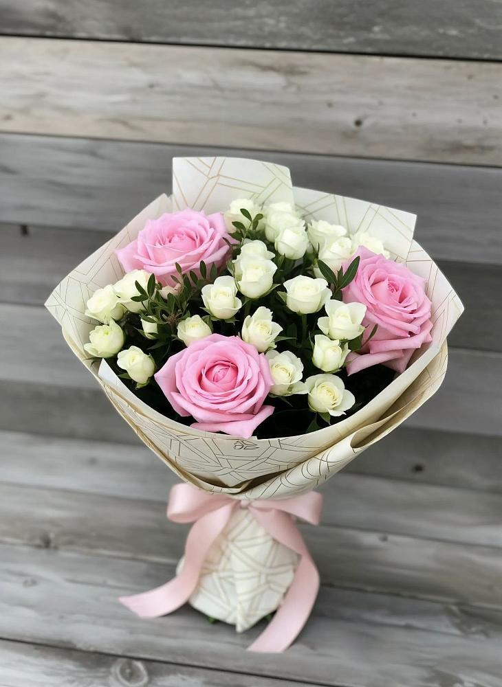 Букет цветов из: Розы в Вырубово