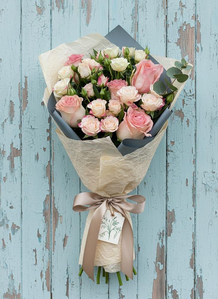 Букет цветов из: Розы в Вырубово