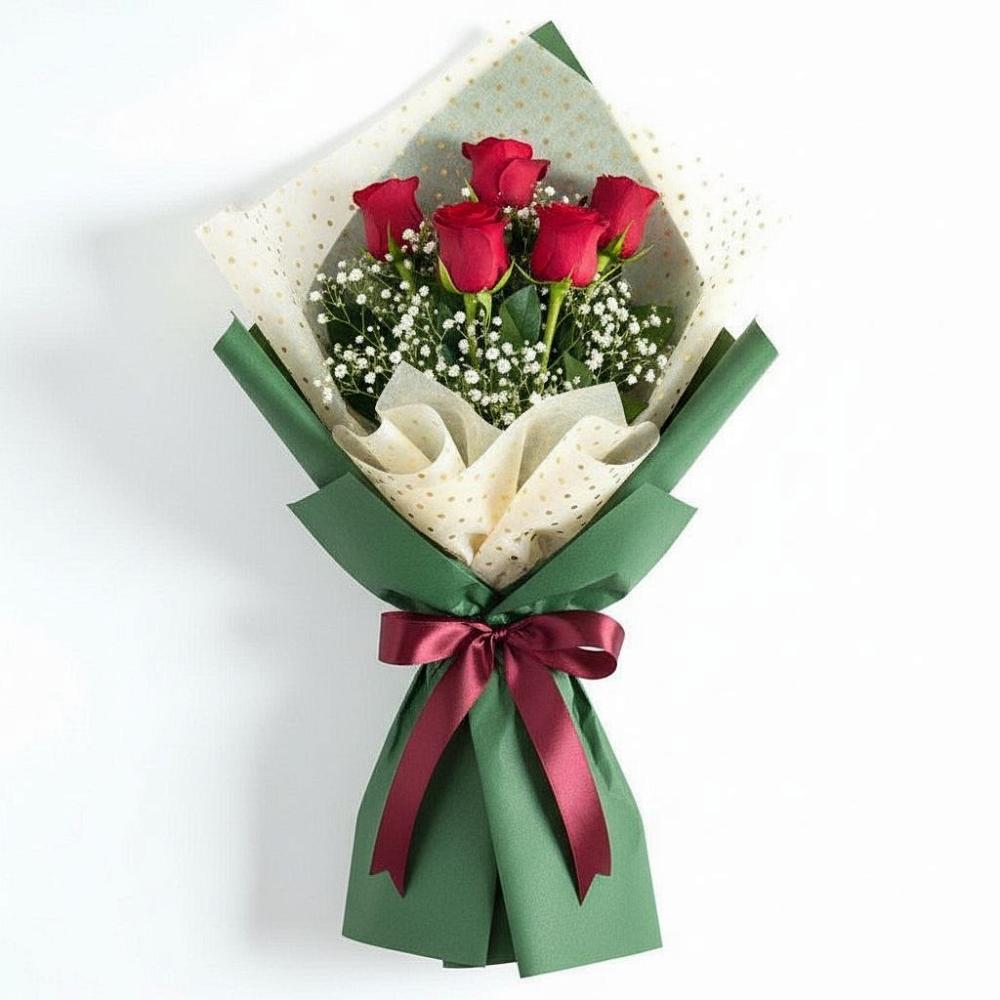 Букет цветов из: Розы в Вырубово