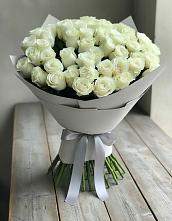 Букет 35 Белых роз в Вырубово