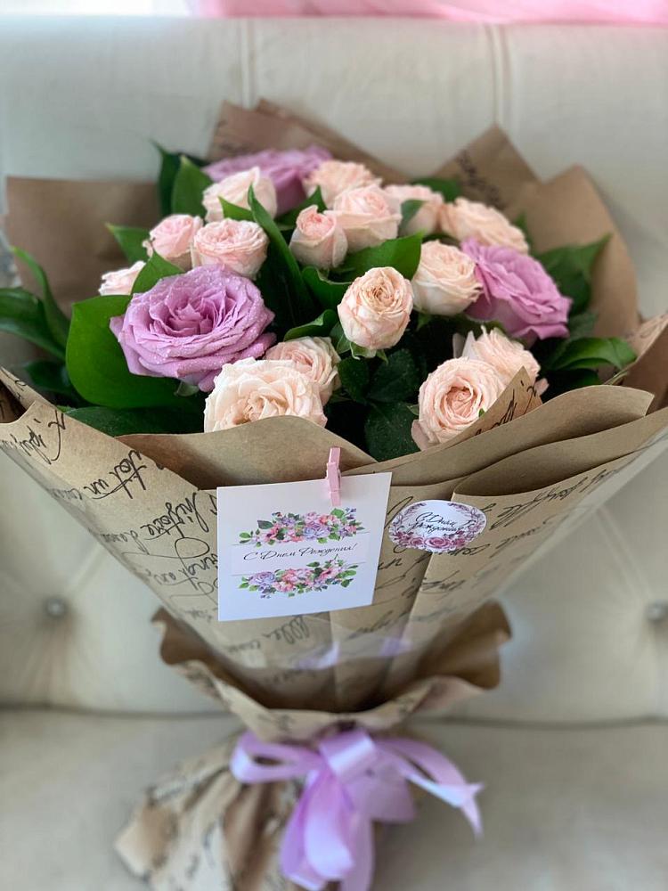 Букет цветов из: Розы в Вырубово