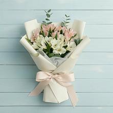 Букет цветов из:  Альстромерии в Вырубово