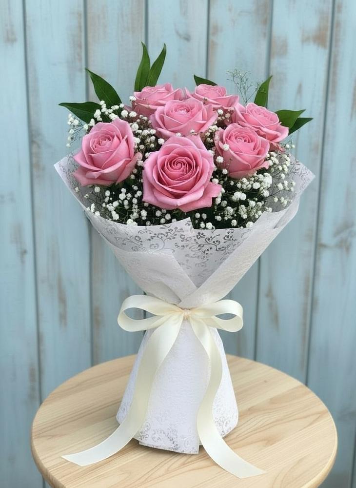 Букет цветов из: Розы в Вырубово