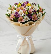 Букет цветов из:  Альстромерии в Вырубово