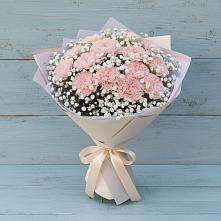 Букет цветов из:  Гвоздики в Вырубово