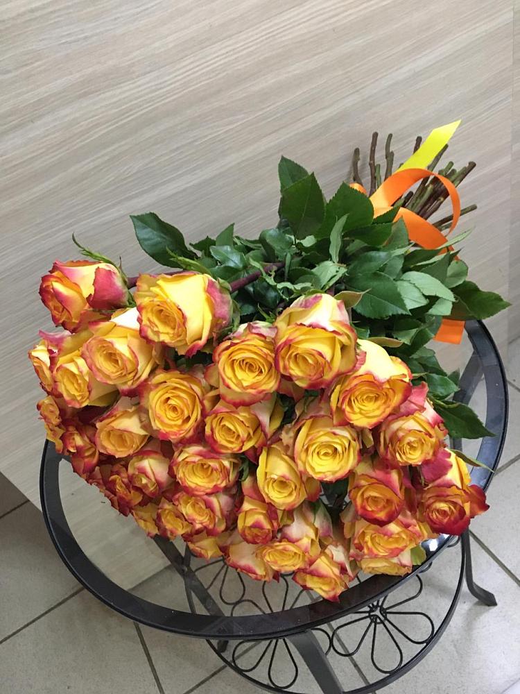 Букет Желтые розы в Вырубово