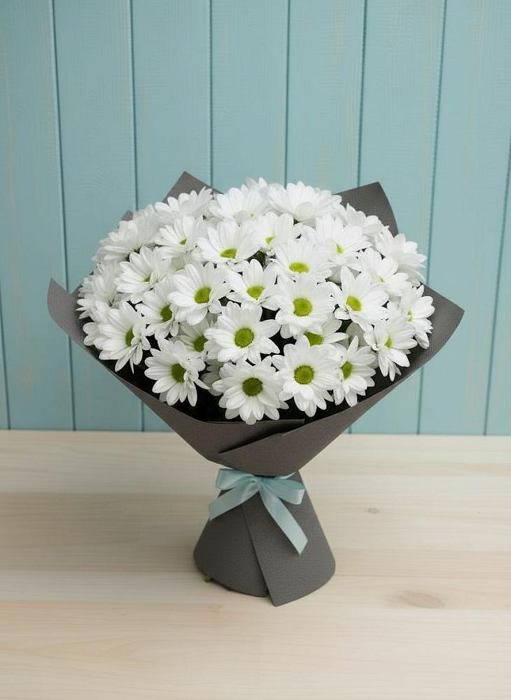 Букет цветов из: Хризантемы в Вырубово