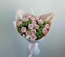 Букет цветов из:  Розы и Хризантемы #REPLACE_PRED# Вырубово