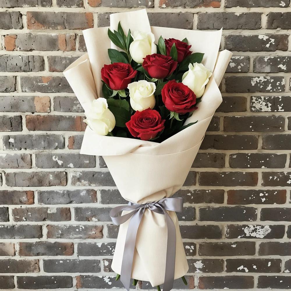 Букет цветов из: Розы в Вырубово