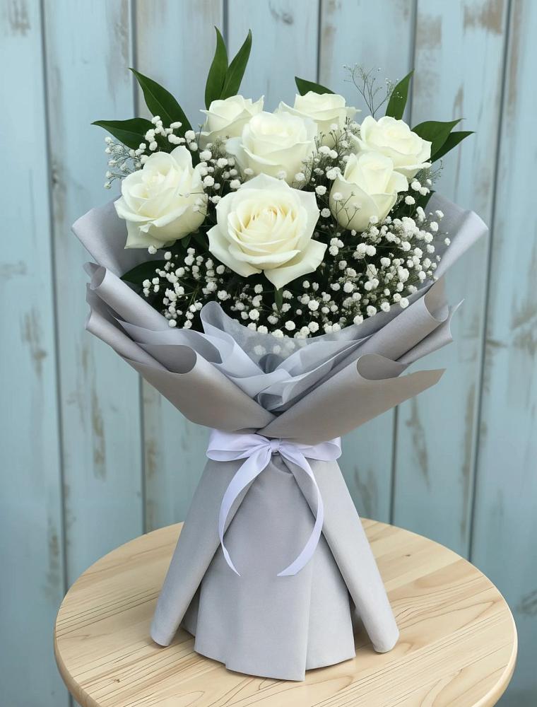 Букет цветов из: Розы в Вырубово