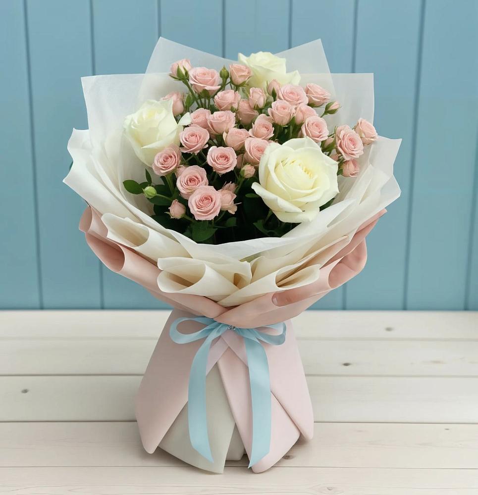 Букет цветов из: Розы в Вырубово