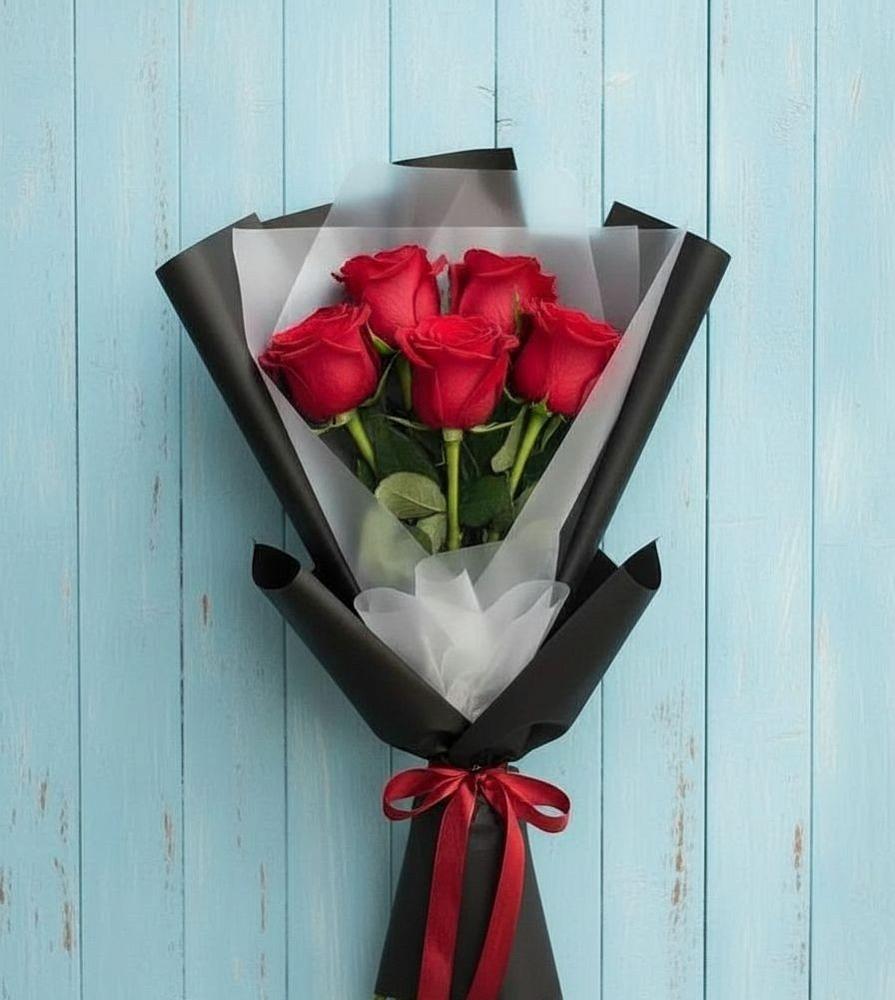 Букет цветов из: Розы в Вырубово